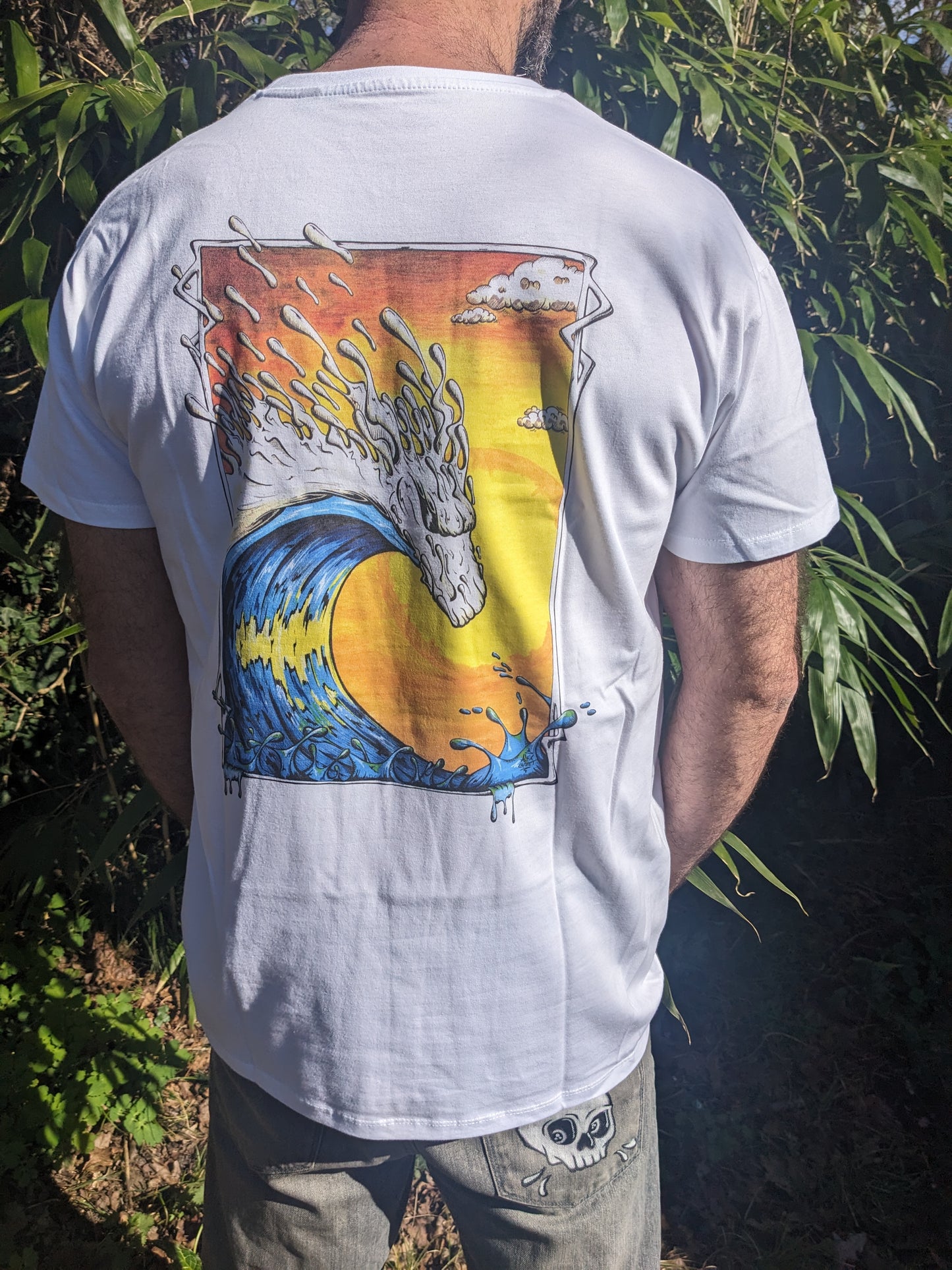 T-Shirt Dragon wave